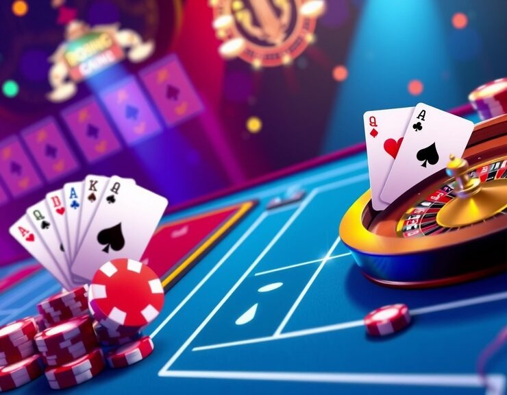 Live Casino Hold'em table on sudirman mobile app showing dealer, community cards, and player hand